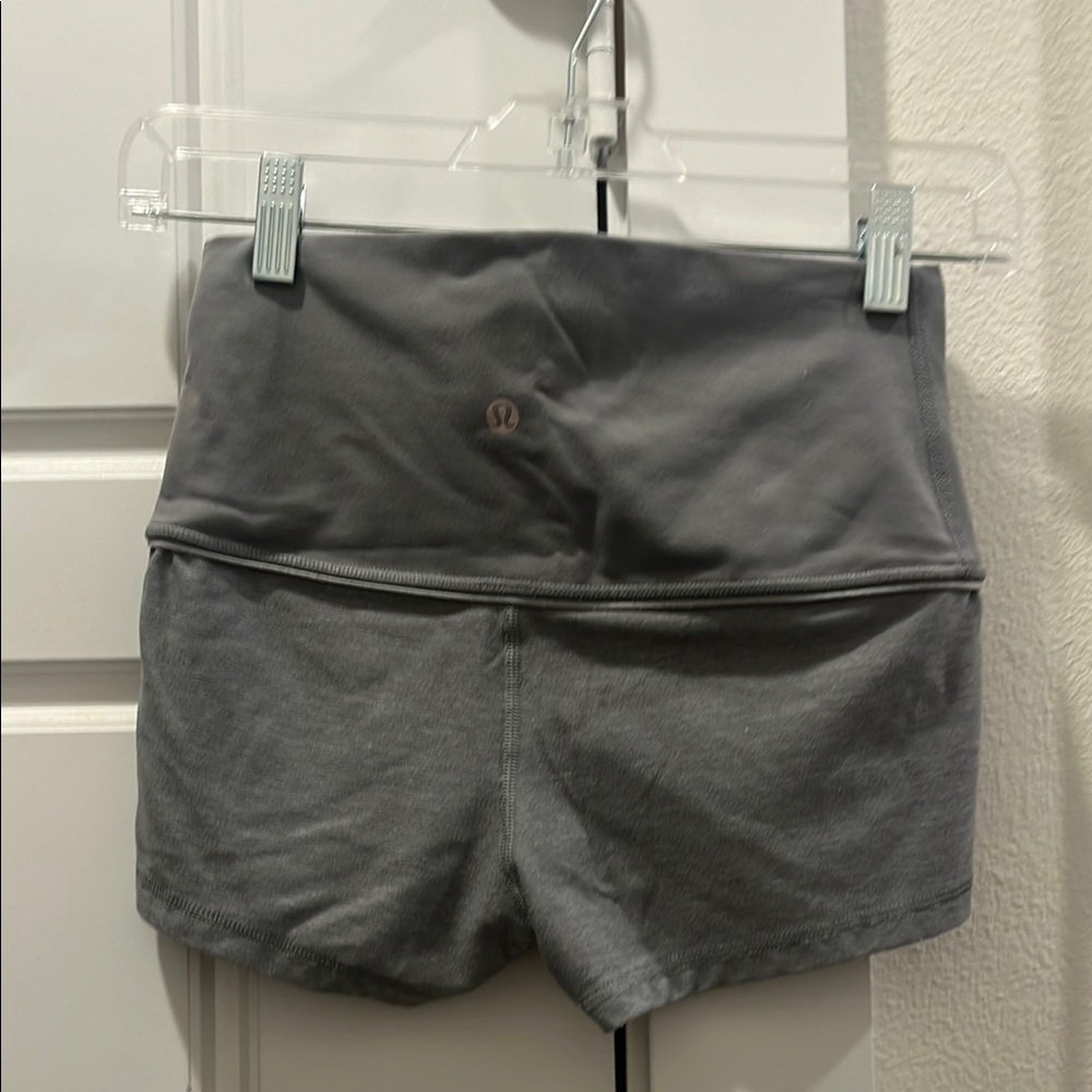 Gray lululemon Align™ High-Rise Short 2"